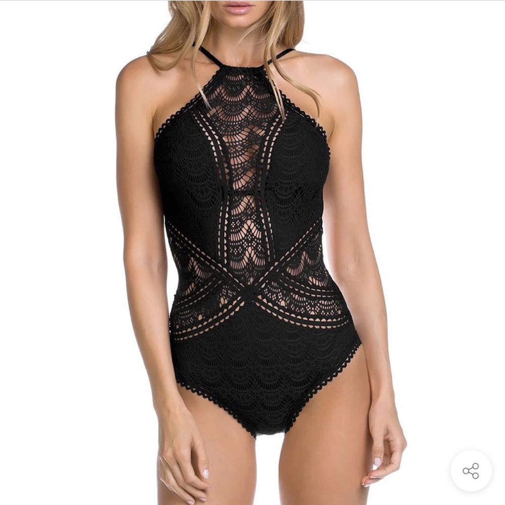 Lace one piece